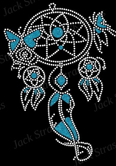 Dessin strass Attrape rêve n°04 - Jack Strass