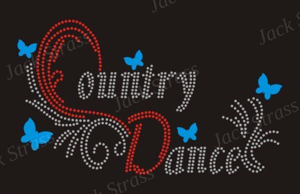 Dessin strass Country dance 01 - Jack Strass
