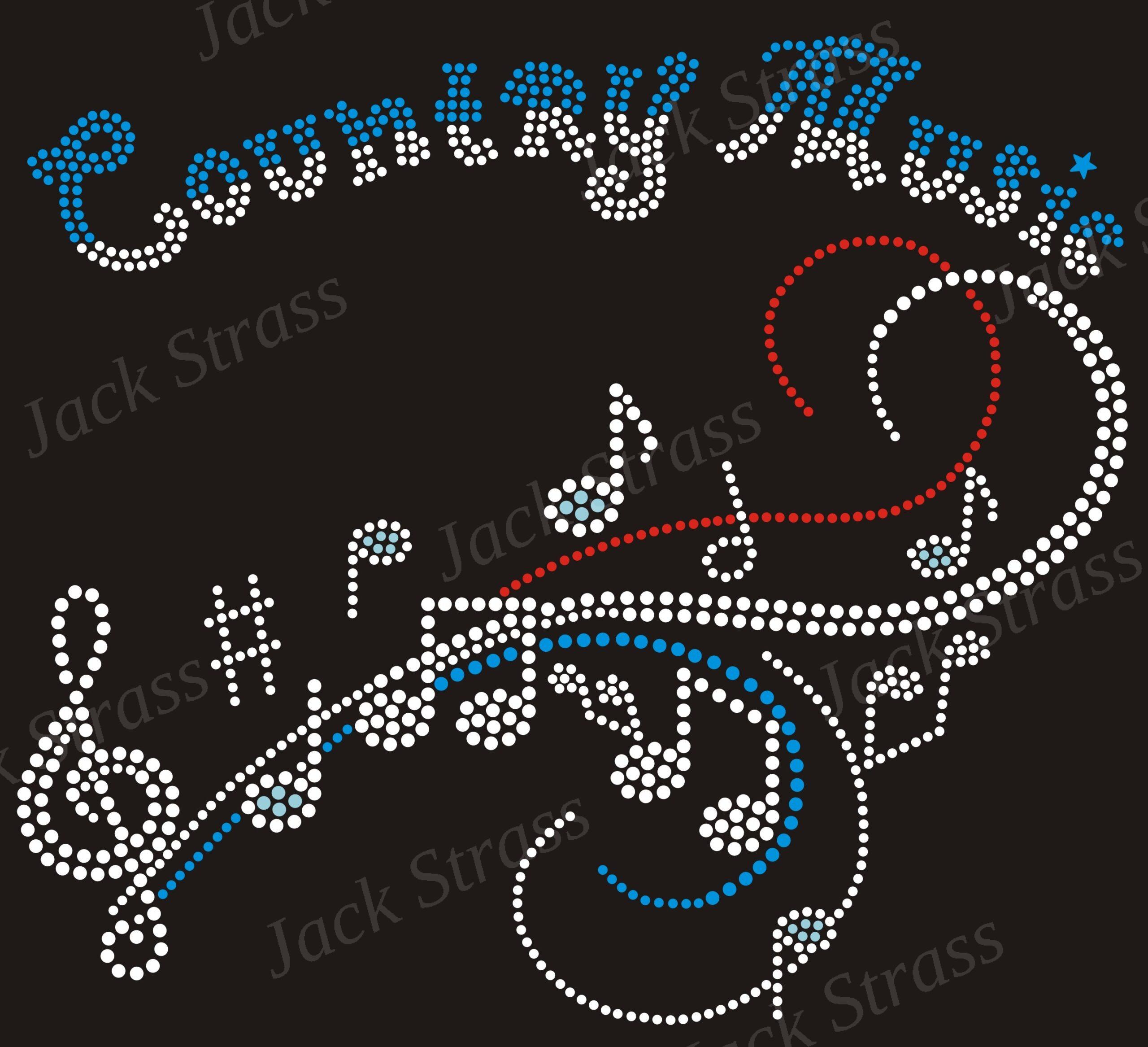 country 07jpg Dessin strass Country Music 07 - Jack Strass