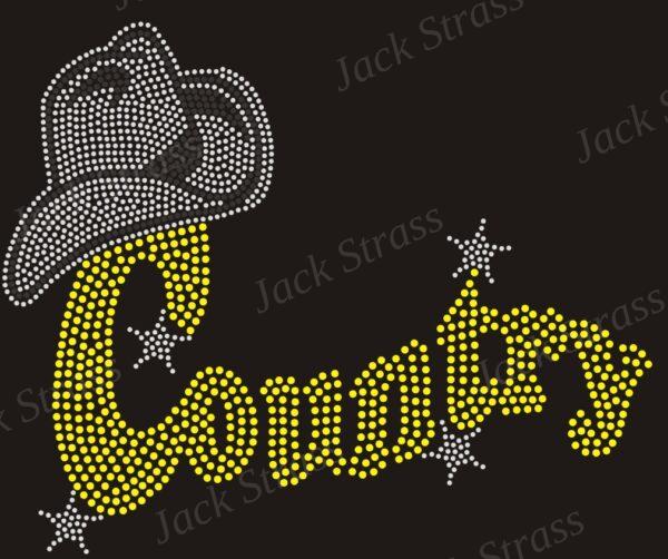 Dessin strass Country drapeau USA n°18 - Jack Strass