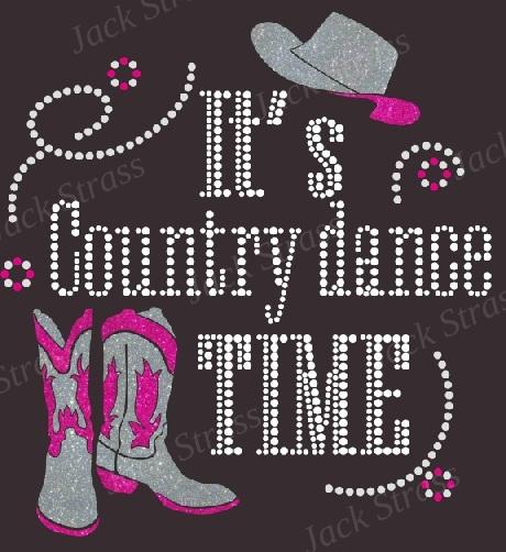 Dessin strass It's Country Dance time 04 - Jack Strass