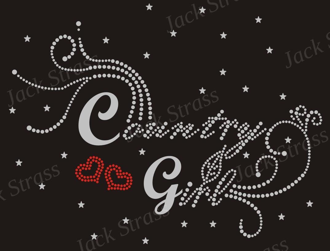 country girl 11 Dessin strass Country Girl n°11 - Jack Strass