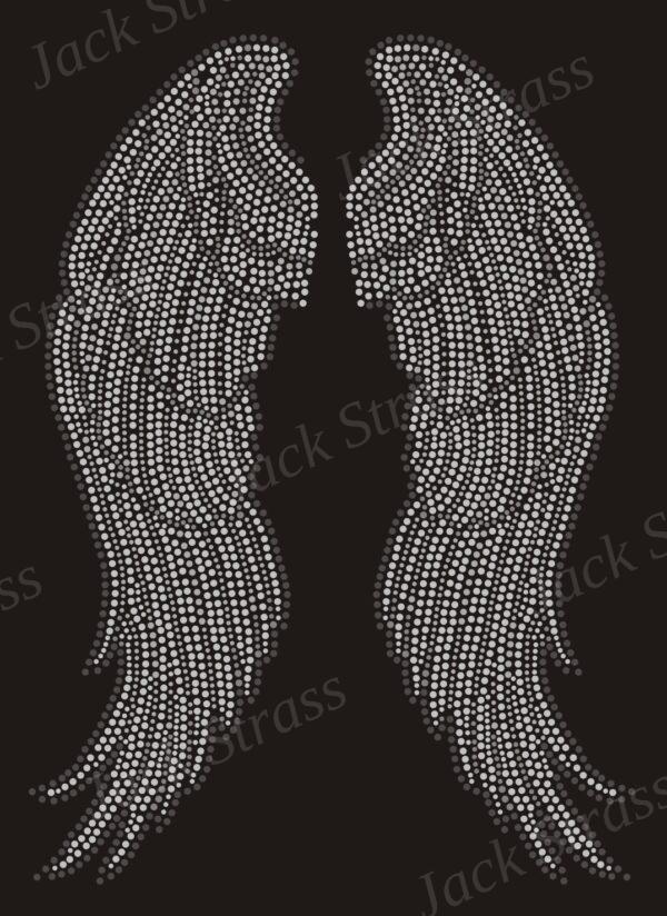 Dessin strass Aile traditionnelle n°02 - Jack Strass