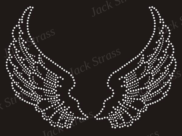 Dessin strass Aile ouverte n°03 - Jack Strass