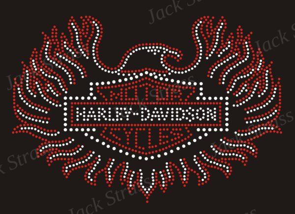 Accueil Dessin strass Aigle rouge - Jack Strass