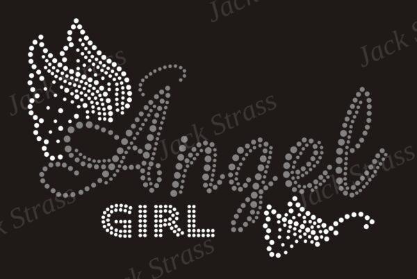 Dessin strass Angel Girl 05 - Jack Strass