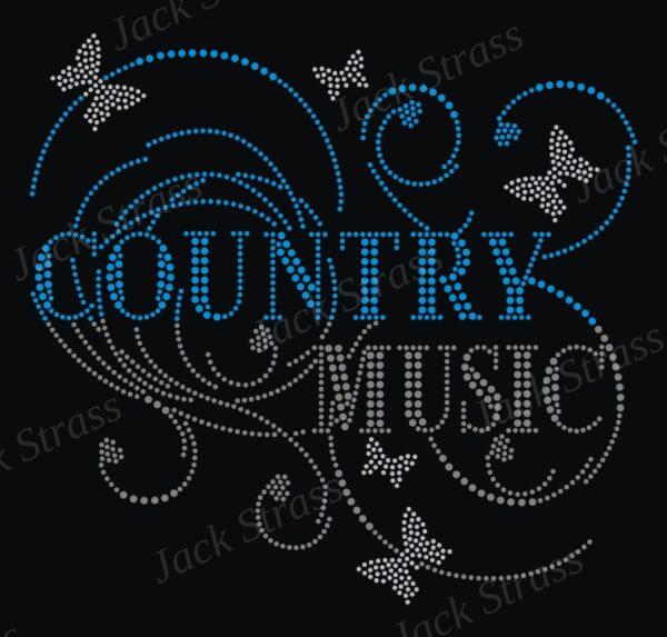 Dessin strass Arabesque Country Music n°05 - Jack Strass