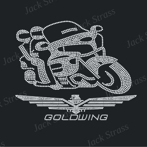 Dessin strass Goldwing 1800 - Jack Strass