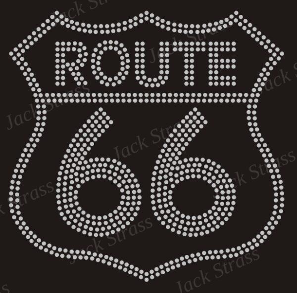 Dessin strass Route 66 - Jack Strass