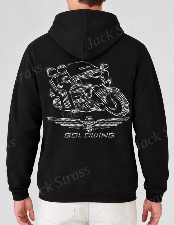Sweat avec dessin strass au dos - Jack Strass