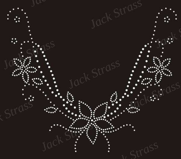 Dessin strass Tour de cou 01 - Jack Strass