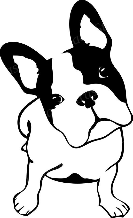 pochoir 04 bouledogue