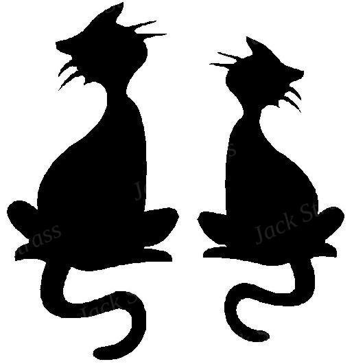 pochoir 06 chat noir