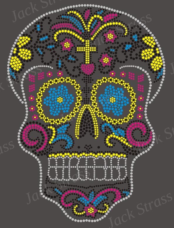 tete de mort mexicain